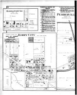 Hammansburg, Jerry City, Pemberville - Left, Wood County 1886